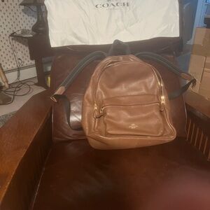 Coach Brown Backpack